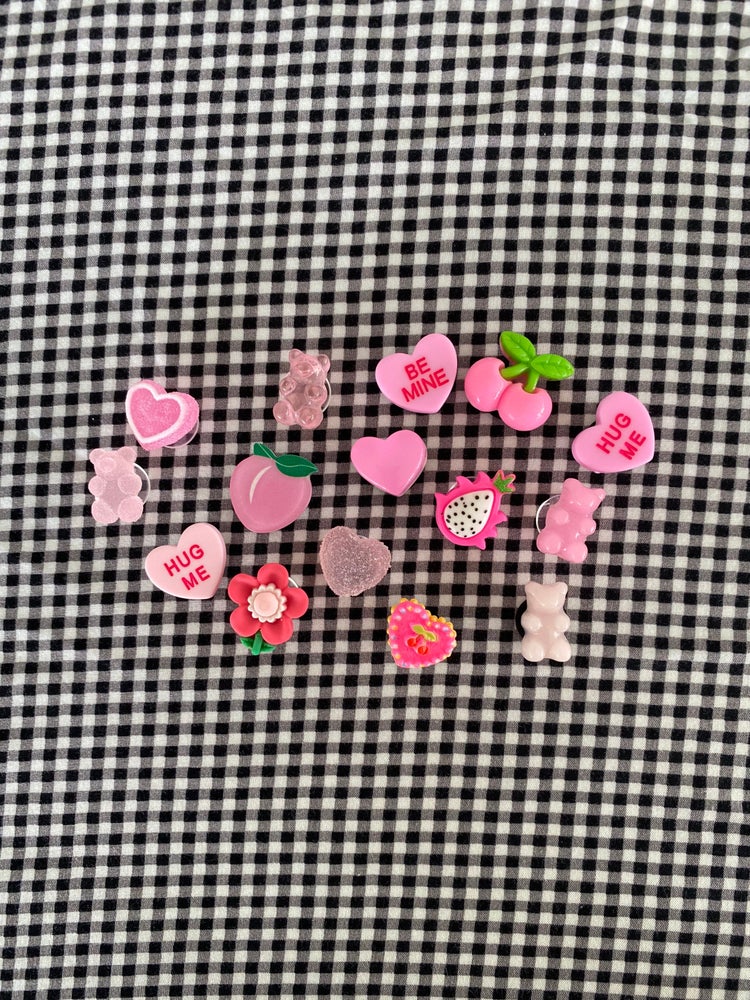 The Pink Pack - 4x Assorted Pink Charms